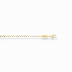Cheap Erbskette Stärke 2 mm Damen Halsketten|18K Vergoldung - 925 Silber