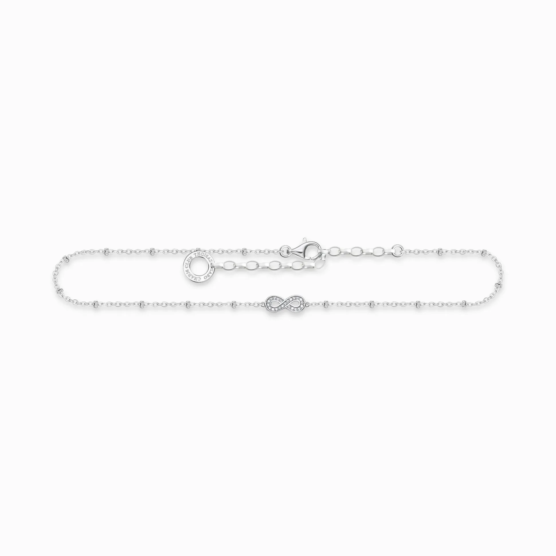 Online Fußkette Infinity silber Damen Fußkettchen
