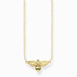 Sale Kette Biene Damen Halsketten|18K Vergoldung - 925 Silber