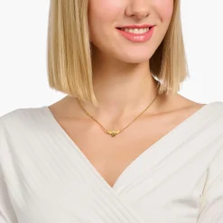 Sale Kette Biene Damen Halsketten|18K Vergoldung - 925 Silber