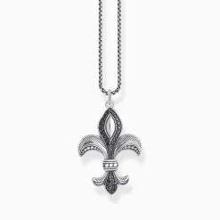 Hot Kette Bourbonische Lilie Herren Halsketten|Halsketten