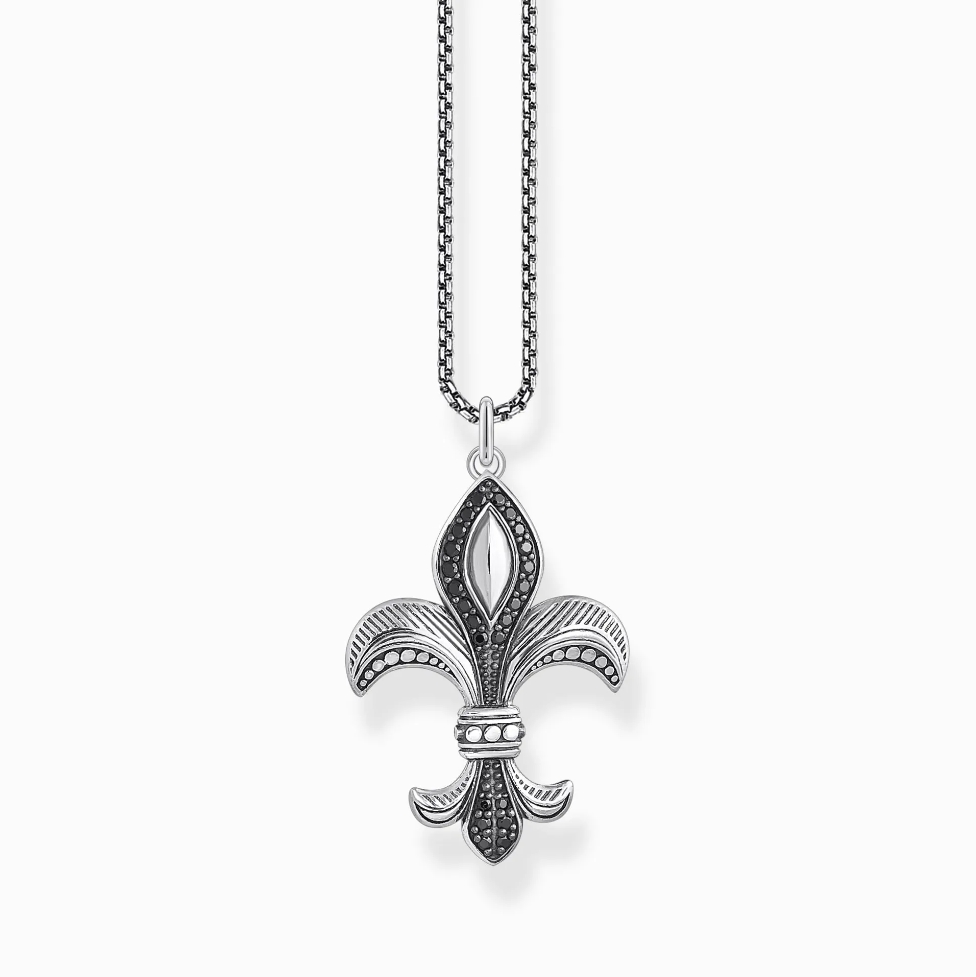Hot Kette Bourbonische Lilie Herren Halsketten|Halsketten
