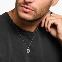Fashion Kette Elements of Nature silber Herren Halsketten|925 Silber