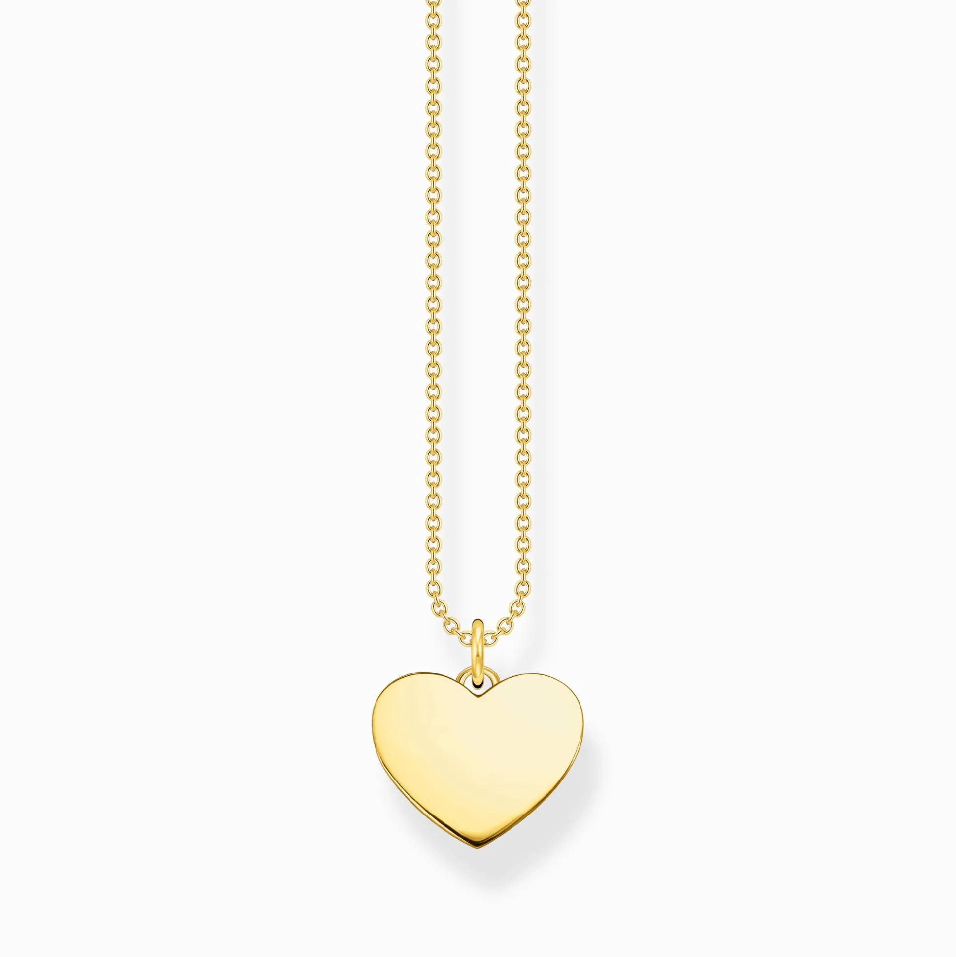 Cheap Kette Herz gold Damen Halsketten|18K Vergoldung - 925 Silber