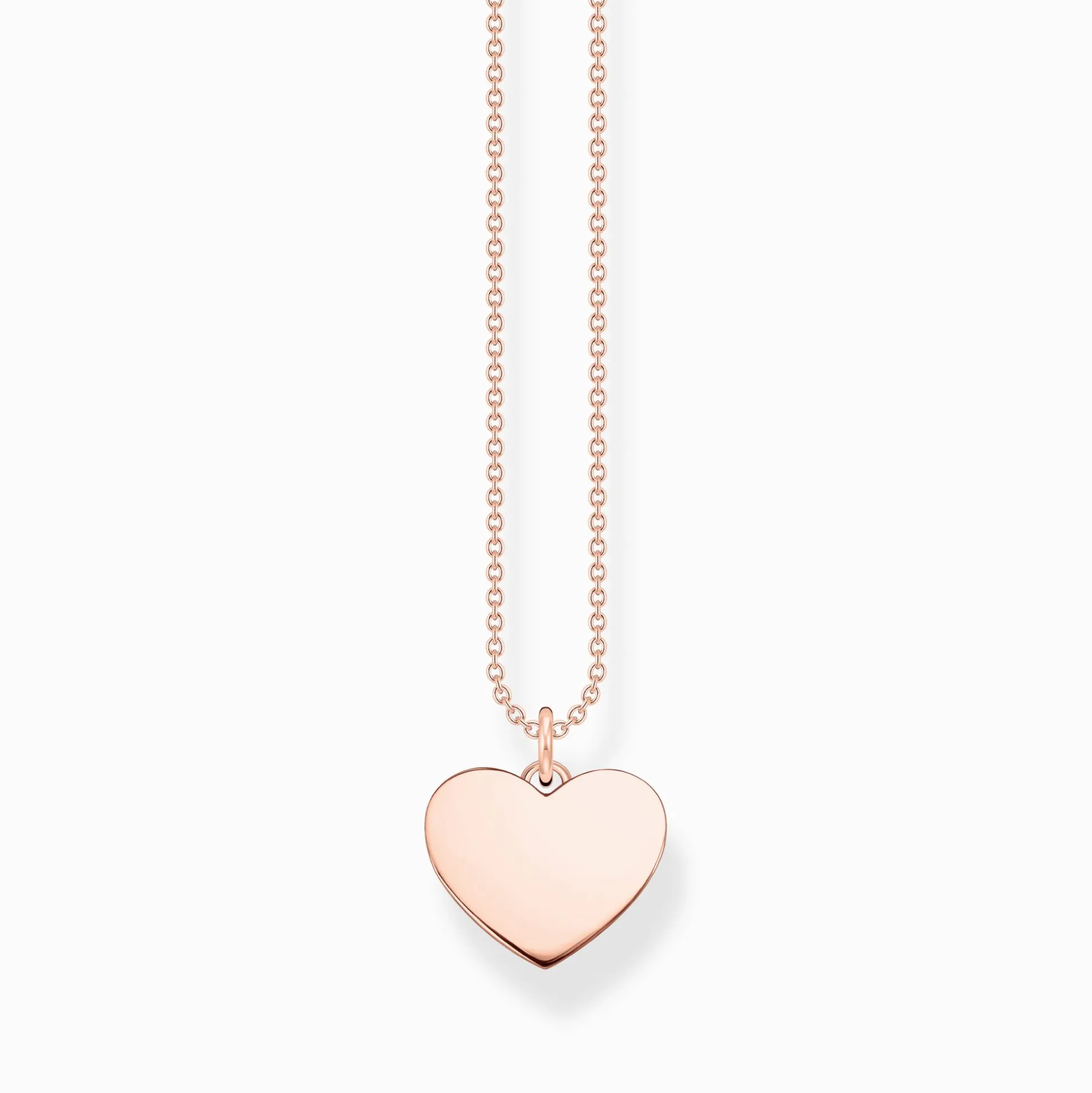 Flash Sale Kette Herz roségold Damen Halsketten|18K Rosé-Vergoldung - 925 Silber
