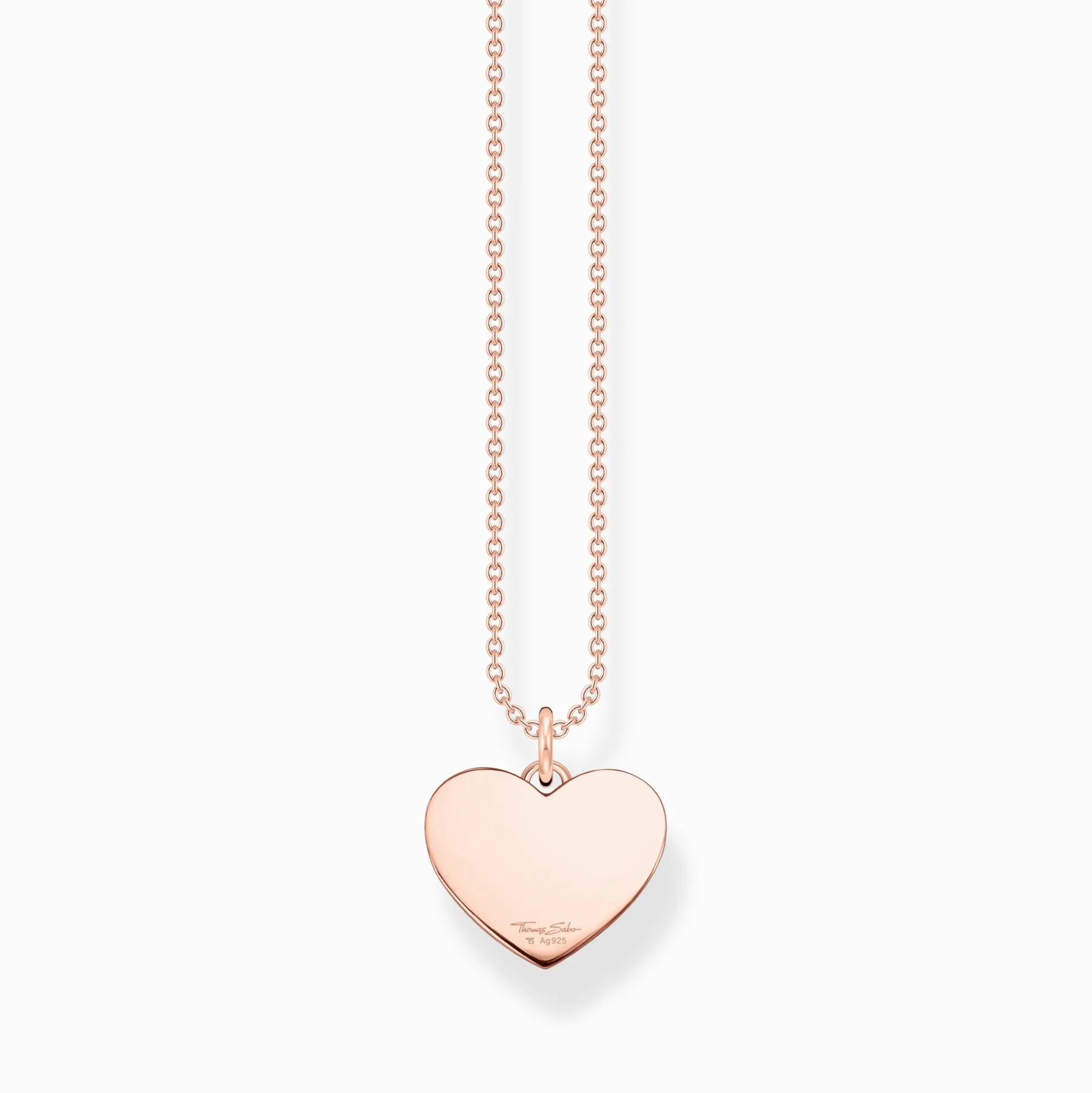 Flash Sale Kette Herz roségold Damen Halsketten|18K Rosé-Vergoldung - 925 Silber
