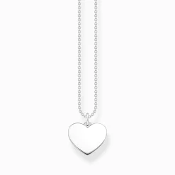 Best Kette Herz silber Damen Halsketten|925 Silber