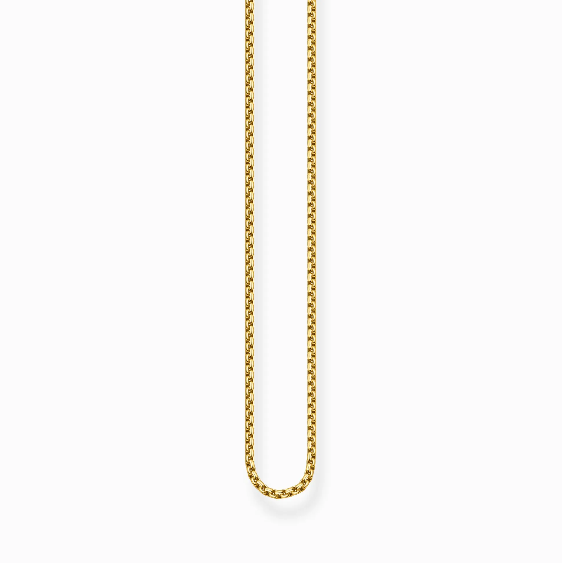 New Kette im Venezianer-Design vergoldet Stärke 1 mm Damen Halsketten