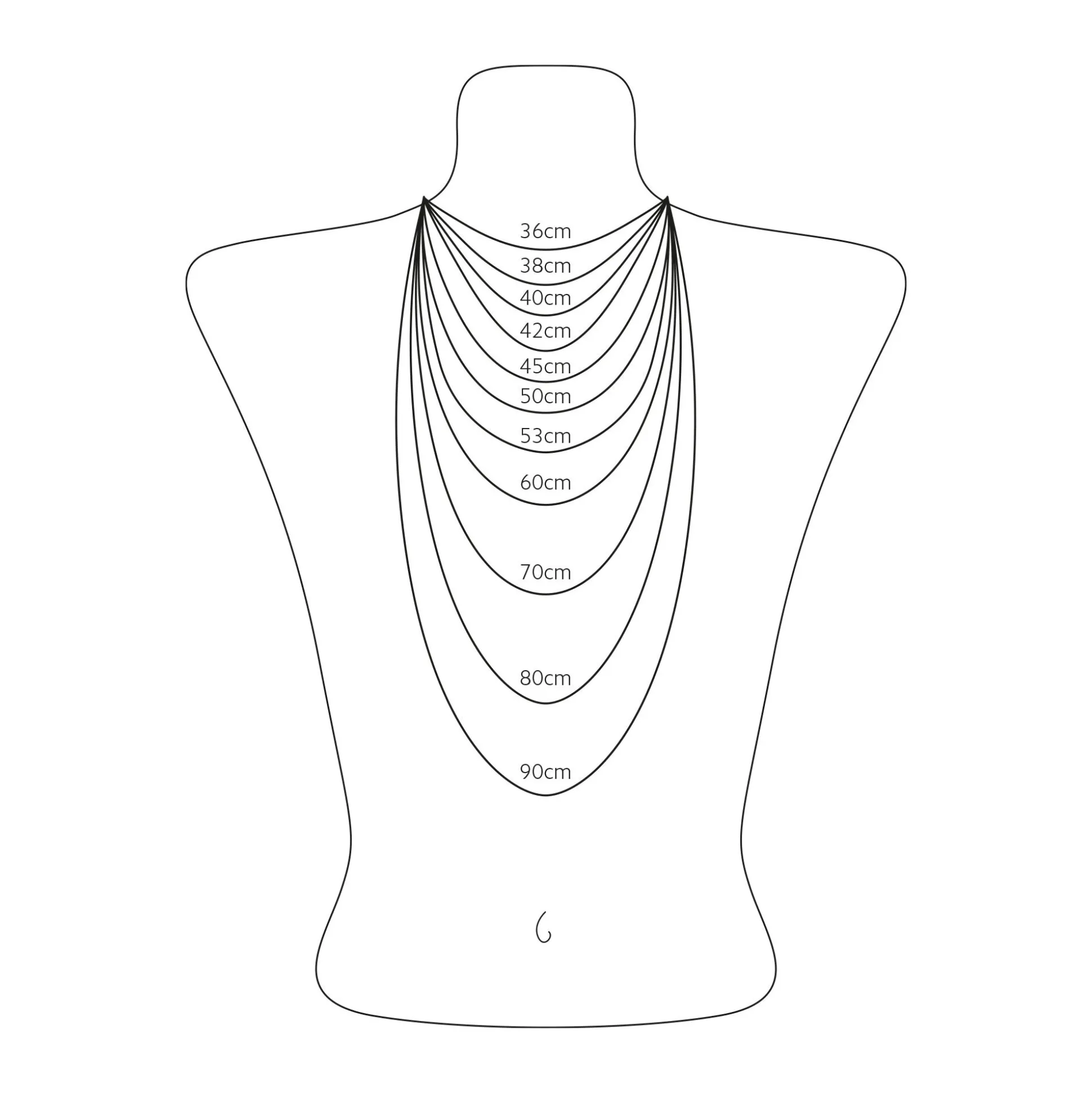 Outlet Kette Kreuz schwarze Steine gold Damen Halsketten|18K Vergoldung - 925 Silber