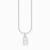 Sale Kette mit Buchstaben-Anhänger B Silber Damen Halsketten|925 Silber