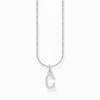 Cheap Kette mit Buchstaben-Anhänger C Silber Damen Halsketten|925 Silber