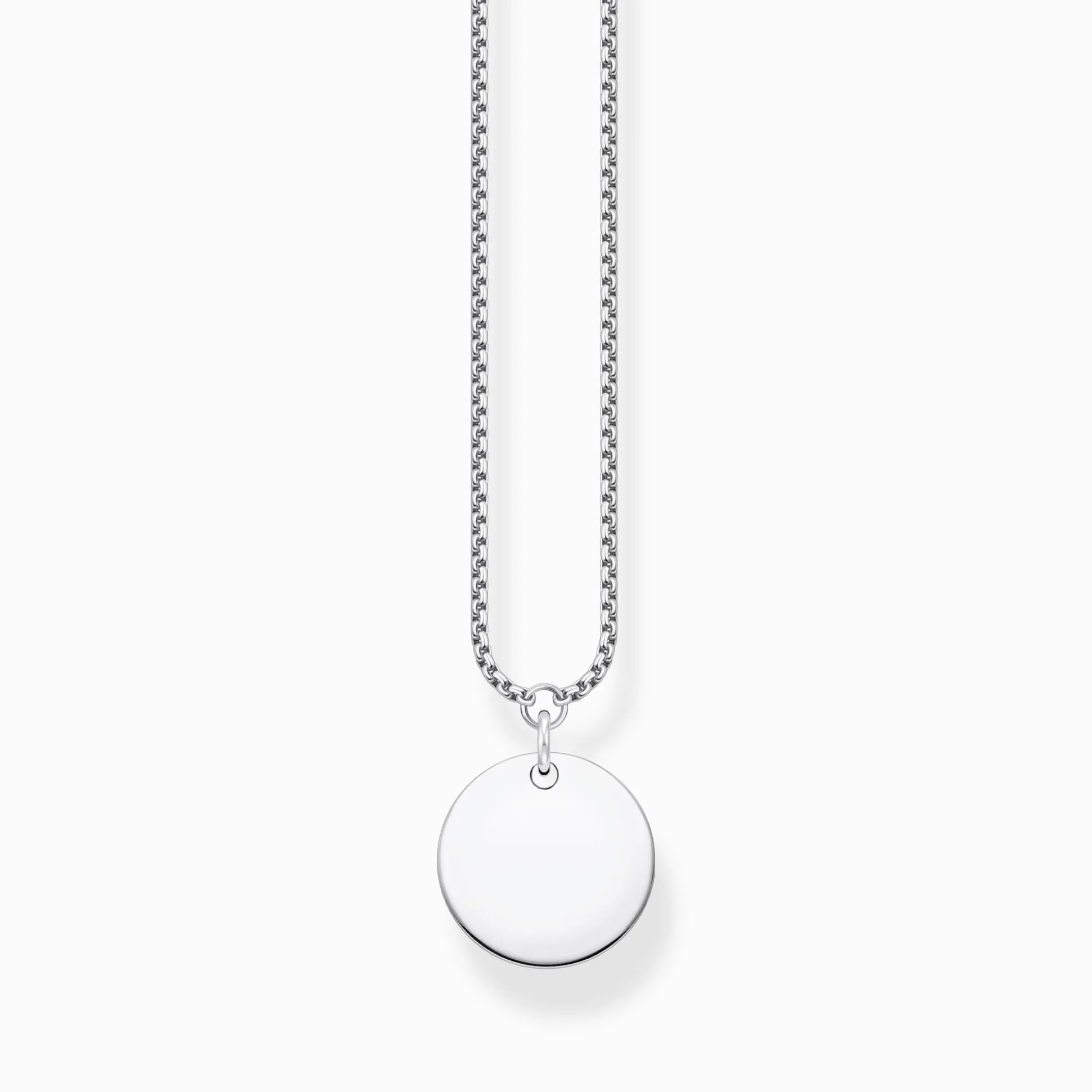 Outlet Kette mit Coin silber Damen Halsketten