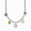 Hot Kette mit Coins Elements of Nature Silber Damen Halsketten|Halsketten