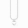 Cheap Kette mit Herz-Anhänger Silber Damen Halsketten|925 Silber