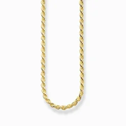 Best Kordelkette Stärke 1,1 mm Damen Halsketten|18K Vergoldung - 925 Silber