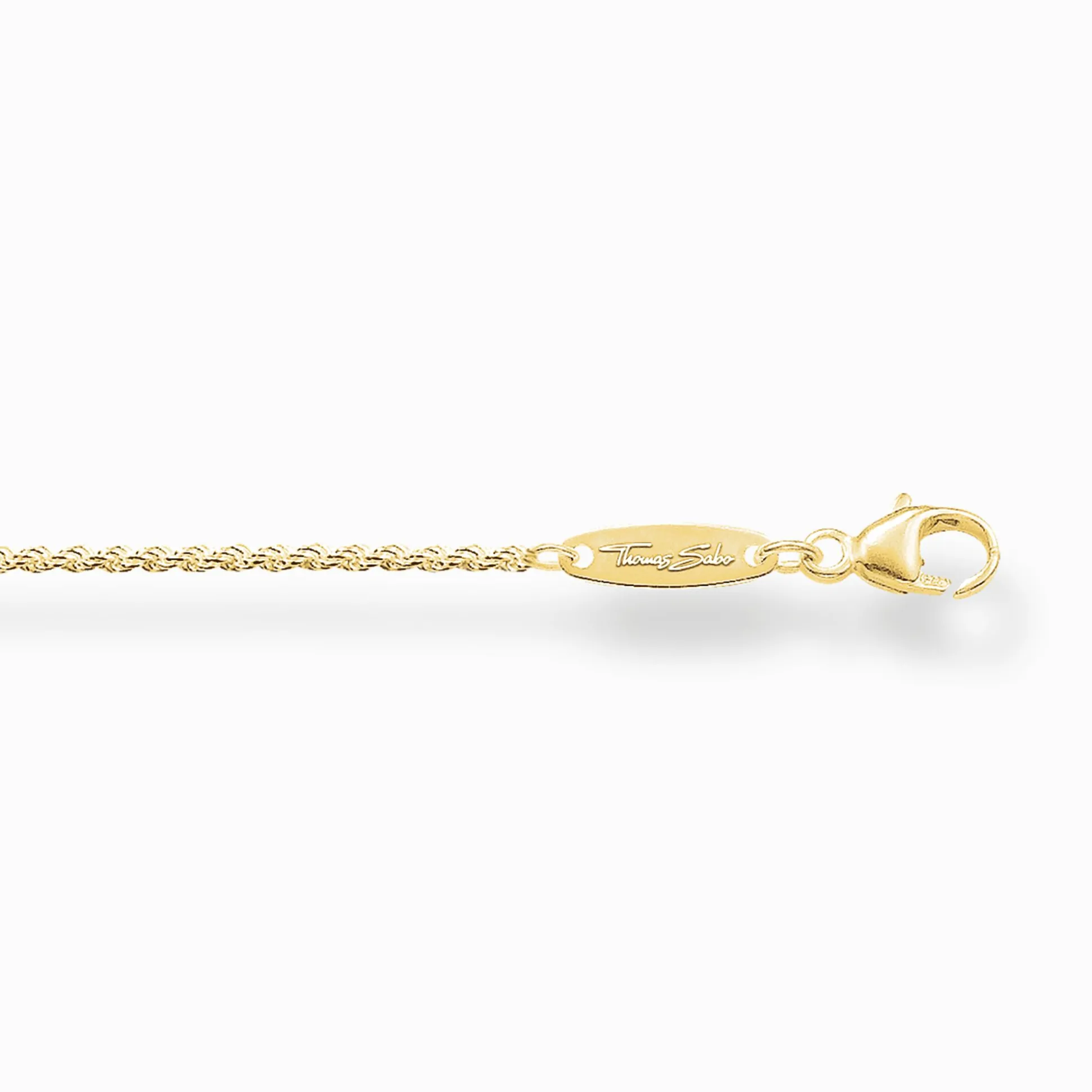 Best Kordelkette Stärke 1,1 mm Damen Halsketten|18K Vergoldung - 925 Silber