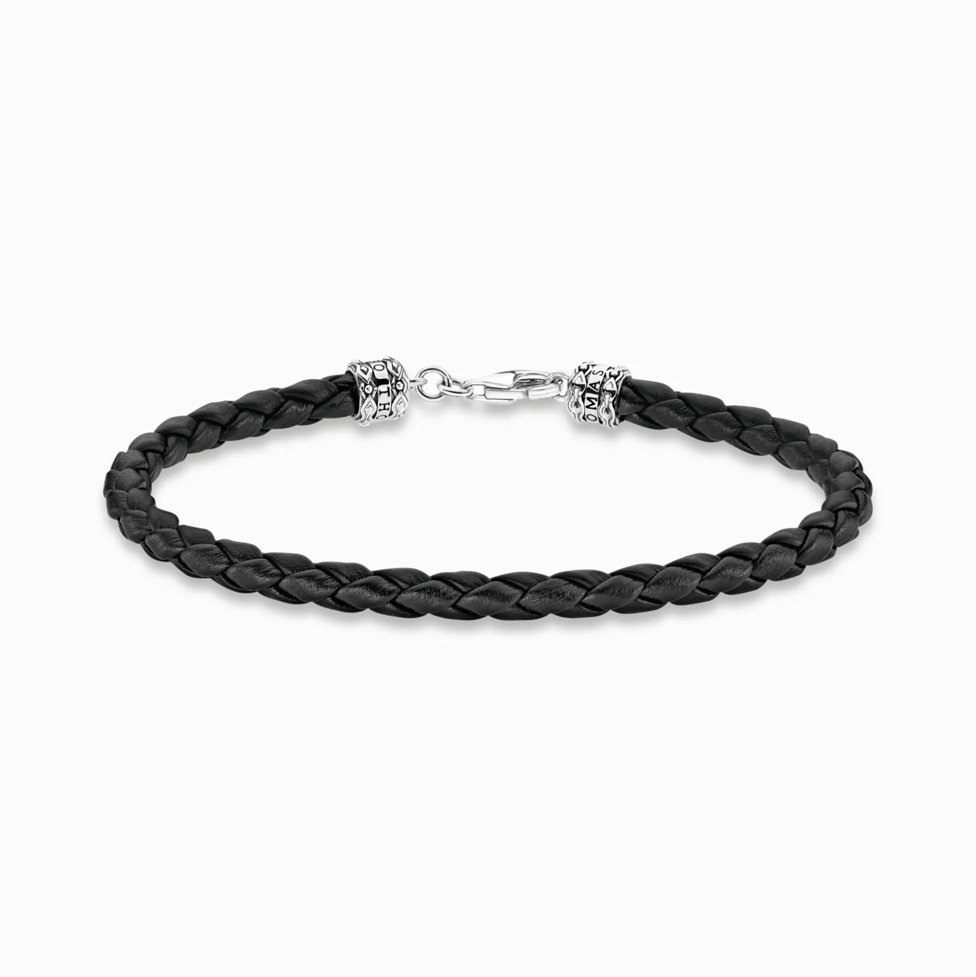 Clearance Lederarmband schwarz Damen Armbänder|Armbänder