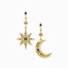 Discount Ohrringe Royalty Stern und Mond Damen Ohrringe