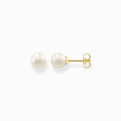 Fashion Ohrstecker Perle gold Damen Ohrstecker|Ohrringe