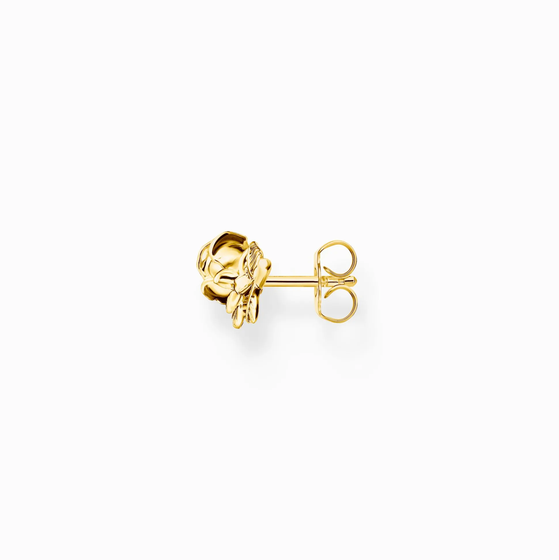 Flash Sale Ohrstecker Rose Roses Romance vergoldet Damen Ohrstecker|18K Vergoldung - 925 Silber