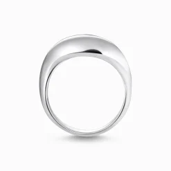 Online Ring mit geschwungener Form Silber Damen Ringe|925 Silber