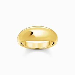 Cheap Ring mit zeitlos-edlem Design vergoldet Damen Ringe|18K Vergoldung - 925 Silber