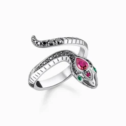 Flash Sale Ring Schlange silber Damen Ringe