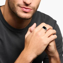 Sale Ring schwarz Damen Ringe|Ringe