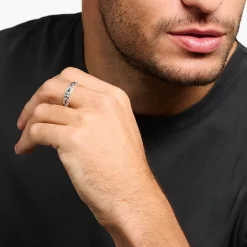 Shop Ring schwarze Steine silber Damen Ringe|Ringe