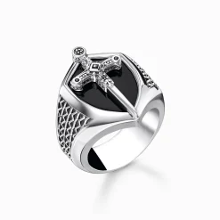 Online Ring Schwert silber Damen Ringe|925 Silber