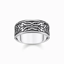 Clearance Ring Tiger Muster schwarz Damen Ringe|Ringe