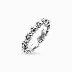 Fashion Ring Totenkopf Damen Ringe|Ringe