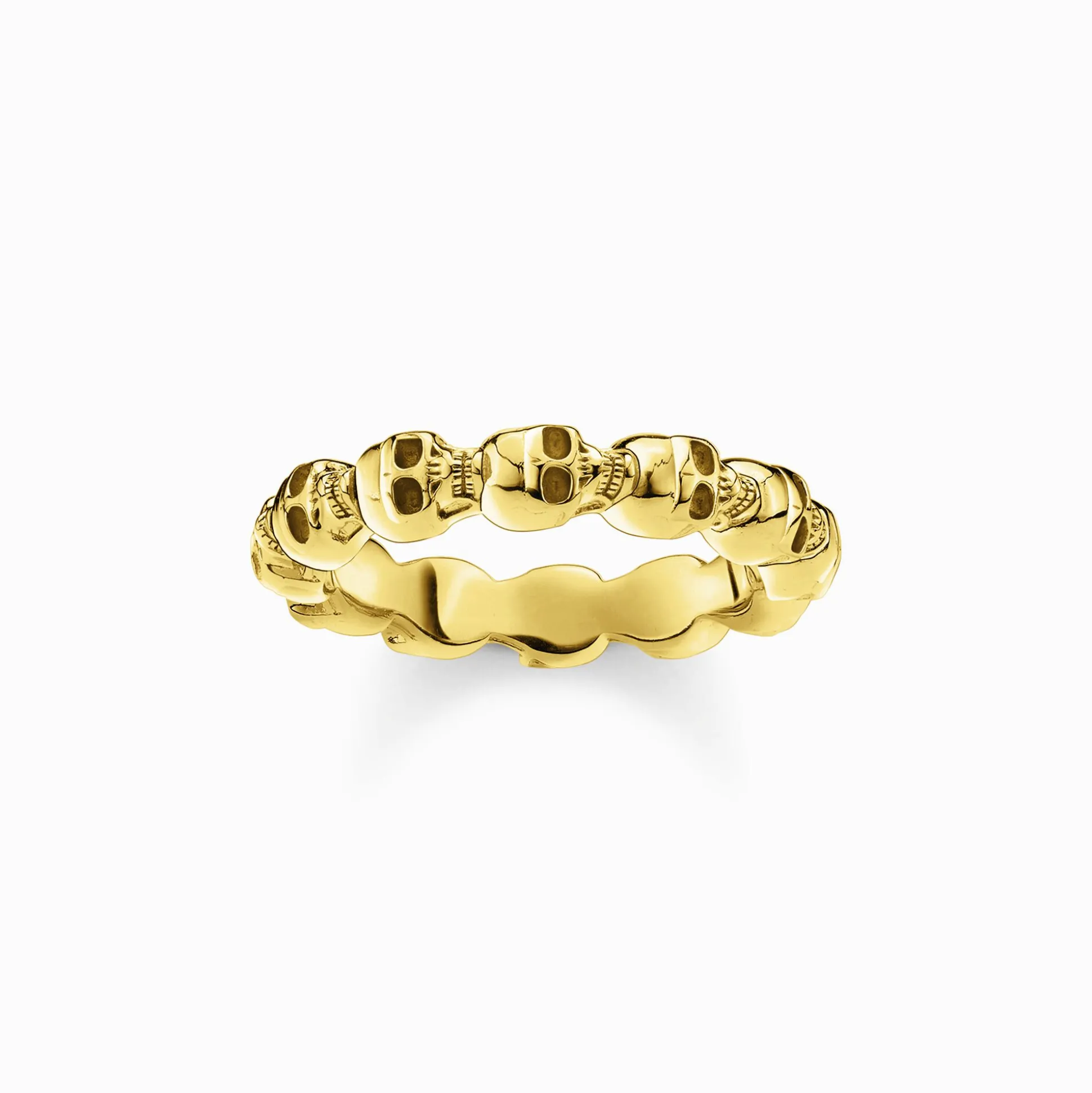 Sale Ring Totenkopf gold Damen Ringe|Ringe
