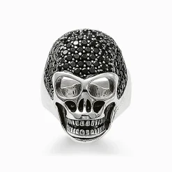 Discount Ring Totenkopf Pavé Damen Ringe|Ringe