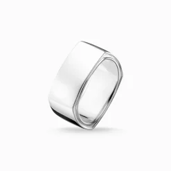 New Ring Viereckig silber Damen Ringe|925 Silber