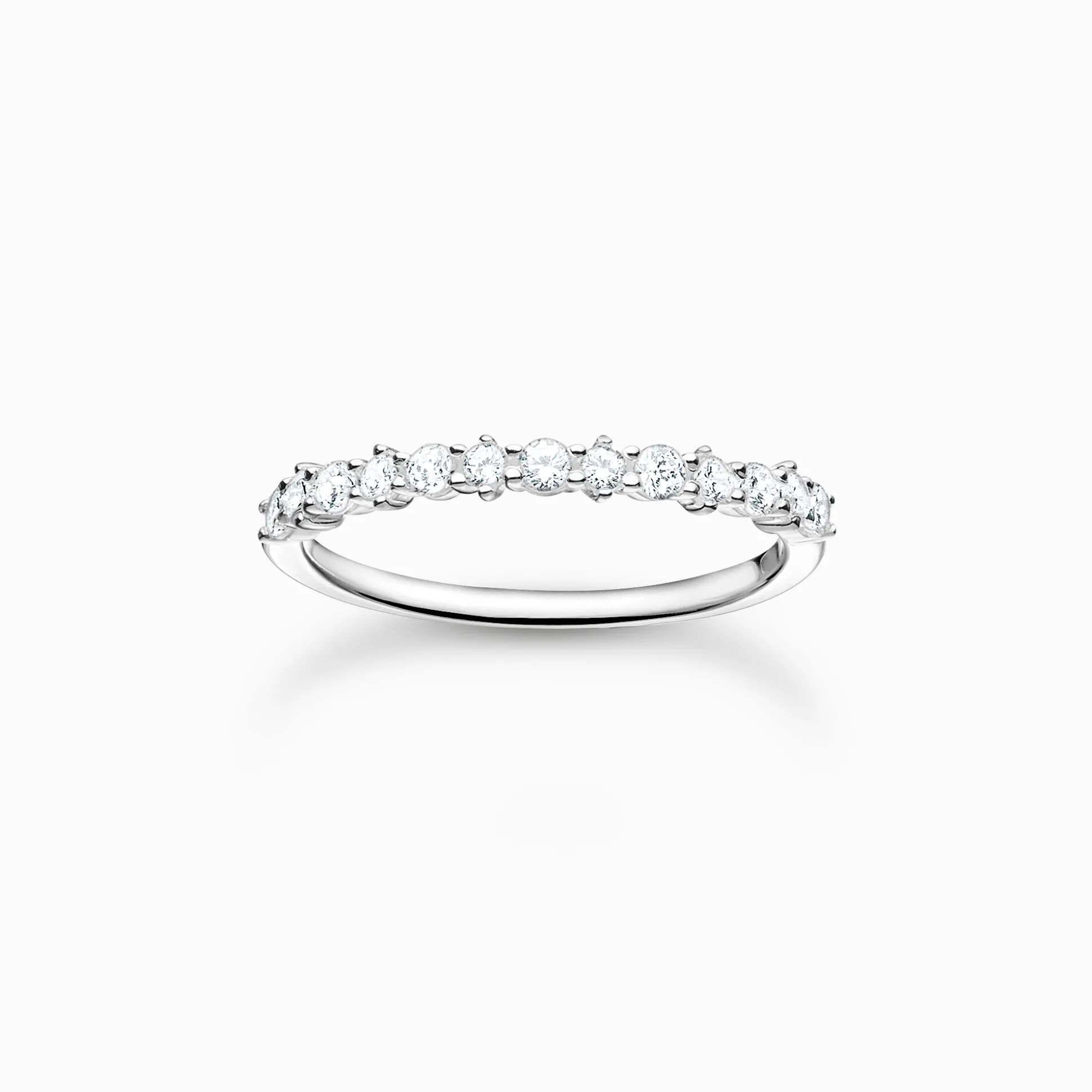 Store Ring weiße Steine Damen Ringe