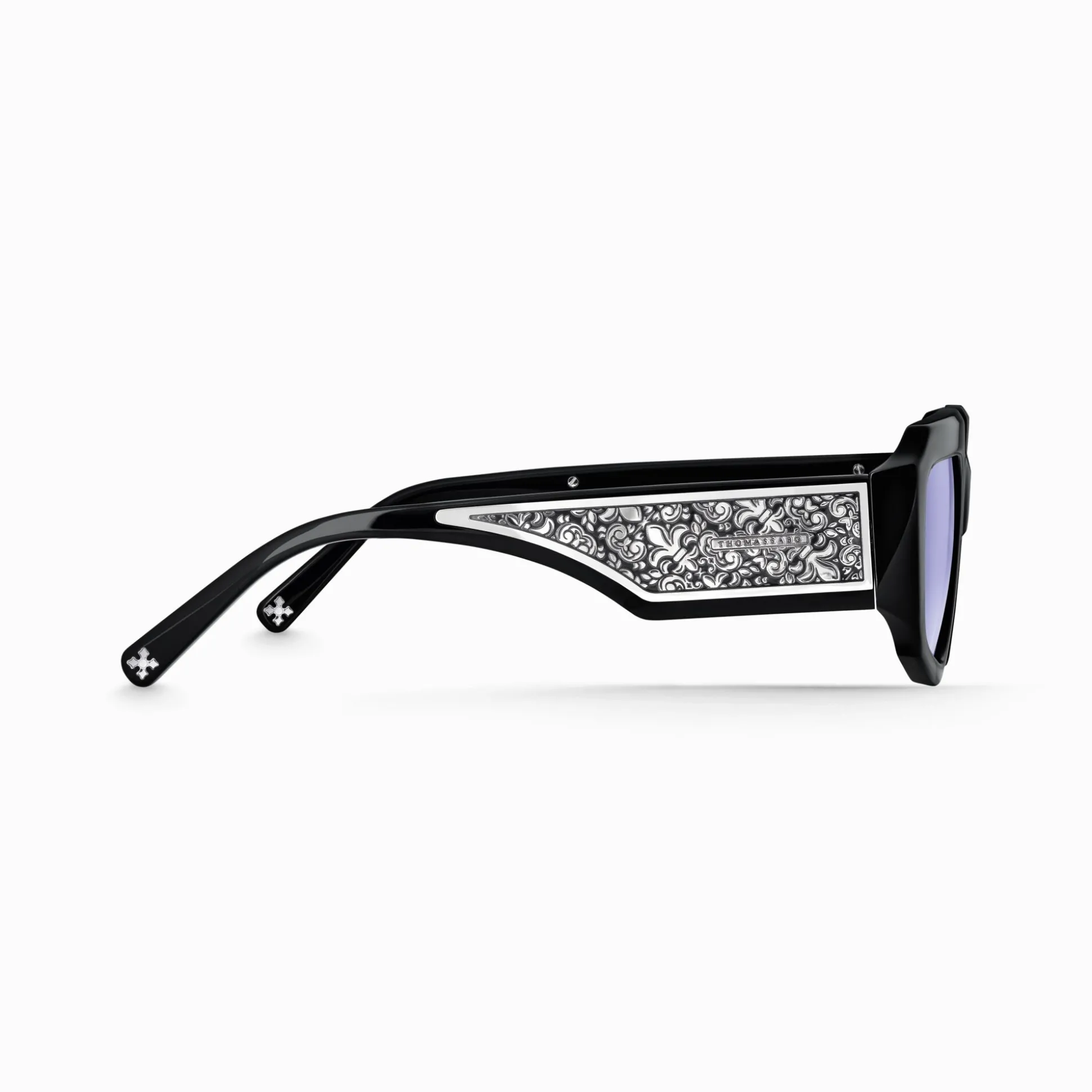 Hot Sonnenbrille BLAKE blau schwarz Damen Sonnenbrillen|Sonnenbrillen