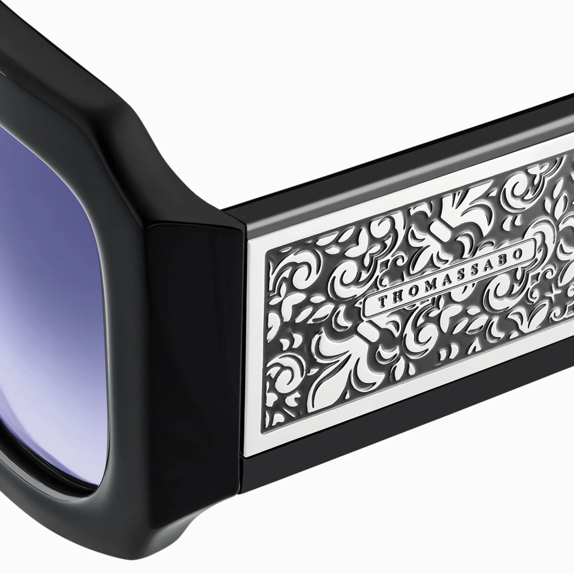 Hot Sonnenbrille BLAKE blau schwarz Damen Sonnenbrillen|Sonnenbrillen