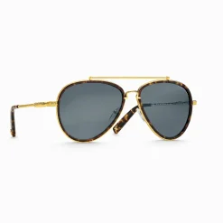 Store Sonnenbrille Harrison Pilot Ethno Havanna Damen Sonnenbrillen|Sonnenbrillen
