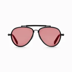 Best Sonnenbrille Harrison Pilot dunkelrot Damen Sonnenbrillen|Sonnenbrillen