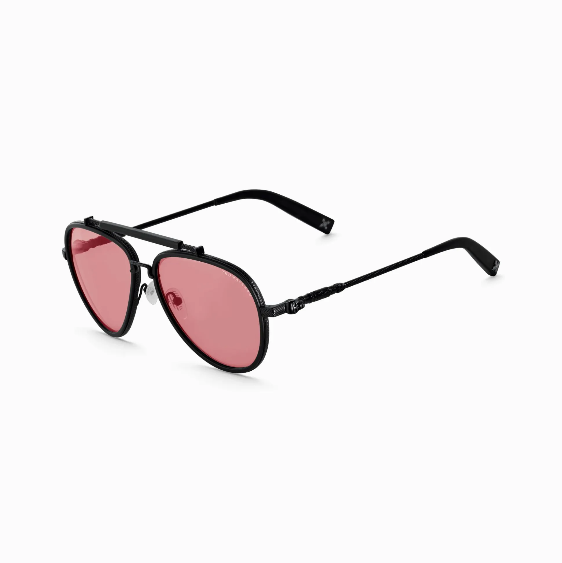 Best Sonnenbrille Harrison Pilot dunkelrot Damen Sonnenbrillen|Sonnenbrillen