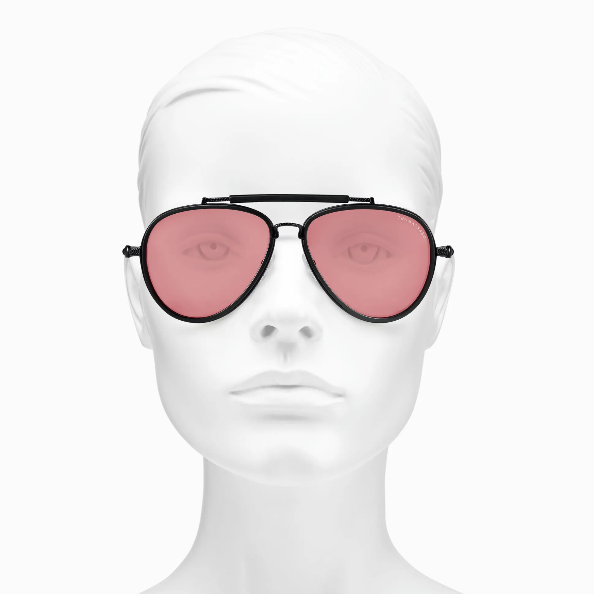 Best Sonnenbrille Harrison Pilot dunkelrot Damen Sonnenbrillen|Sonnenbrillen
