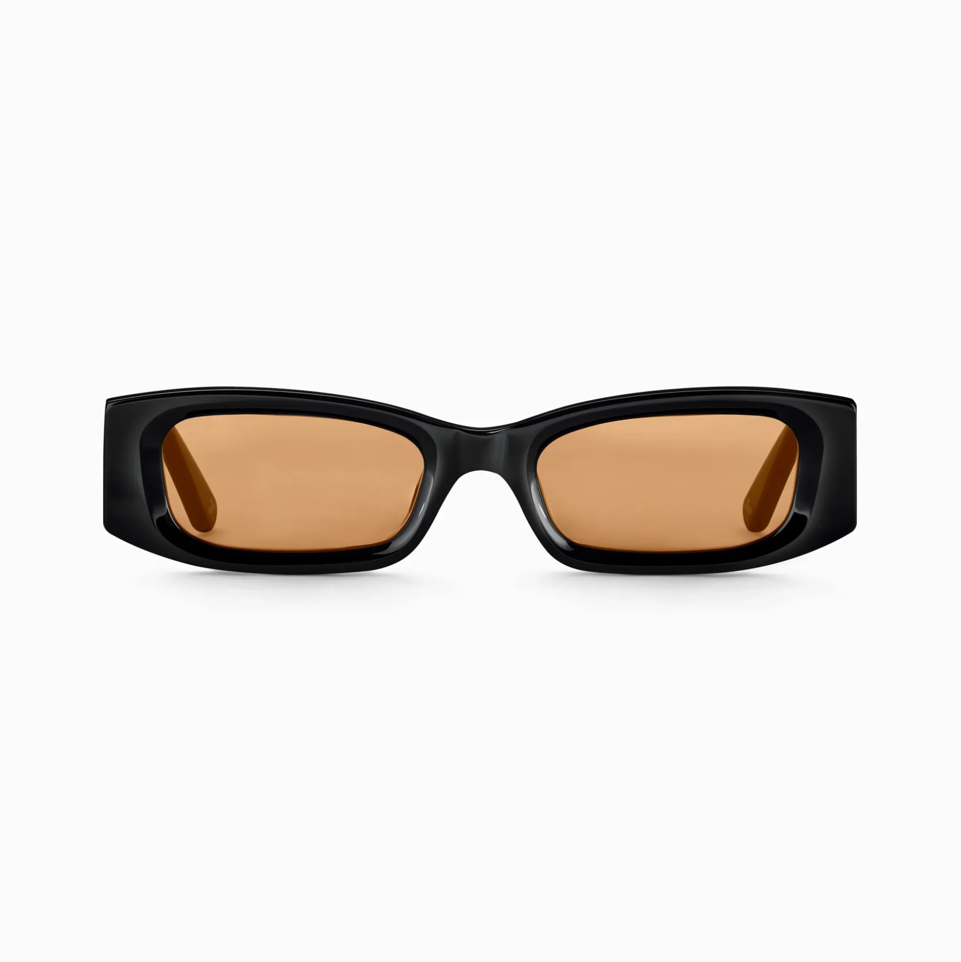 Clearance Sonnenbrille Kim schmal rechteckig orange Damen Sonnenbrillen|Sonnenbrillen