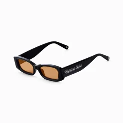 Clearance Sonnenbrille Kim schmal rechteckig orange Damen Sonnenbrillen|Sonnenbrillen