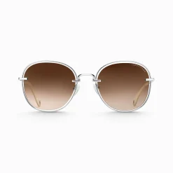 Discount Sonnenbrille Mia Quadratisch braun Damen Sonnenbrillen