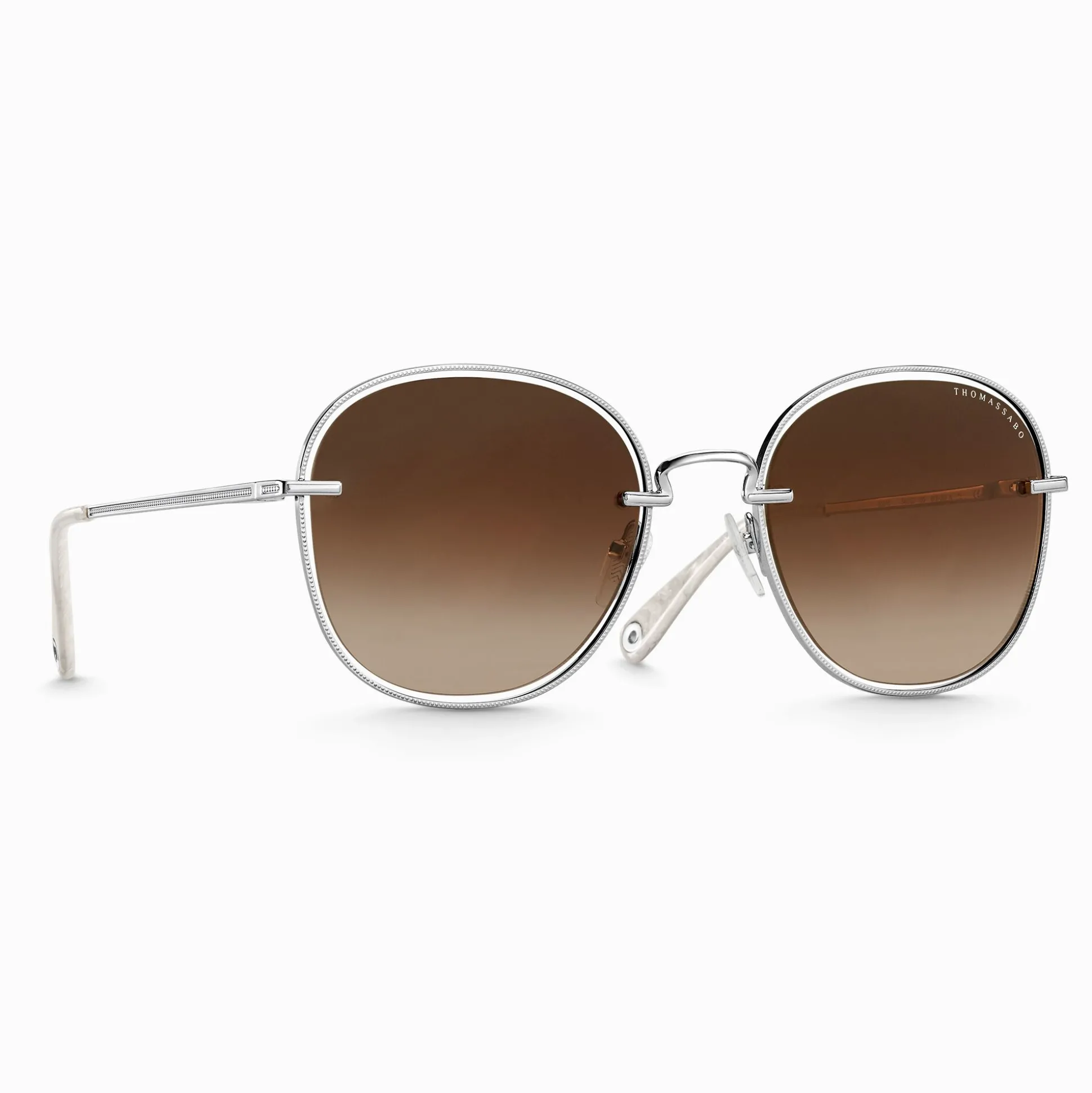 Discount Sonnenbrille Mia Quadratisch braun Damen Sonnenbrillen