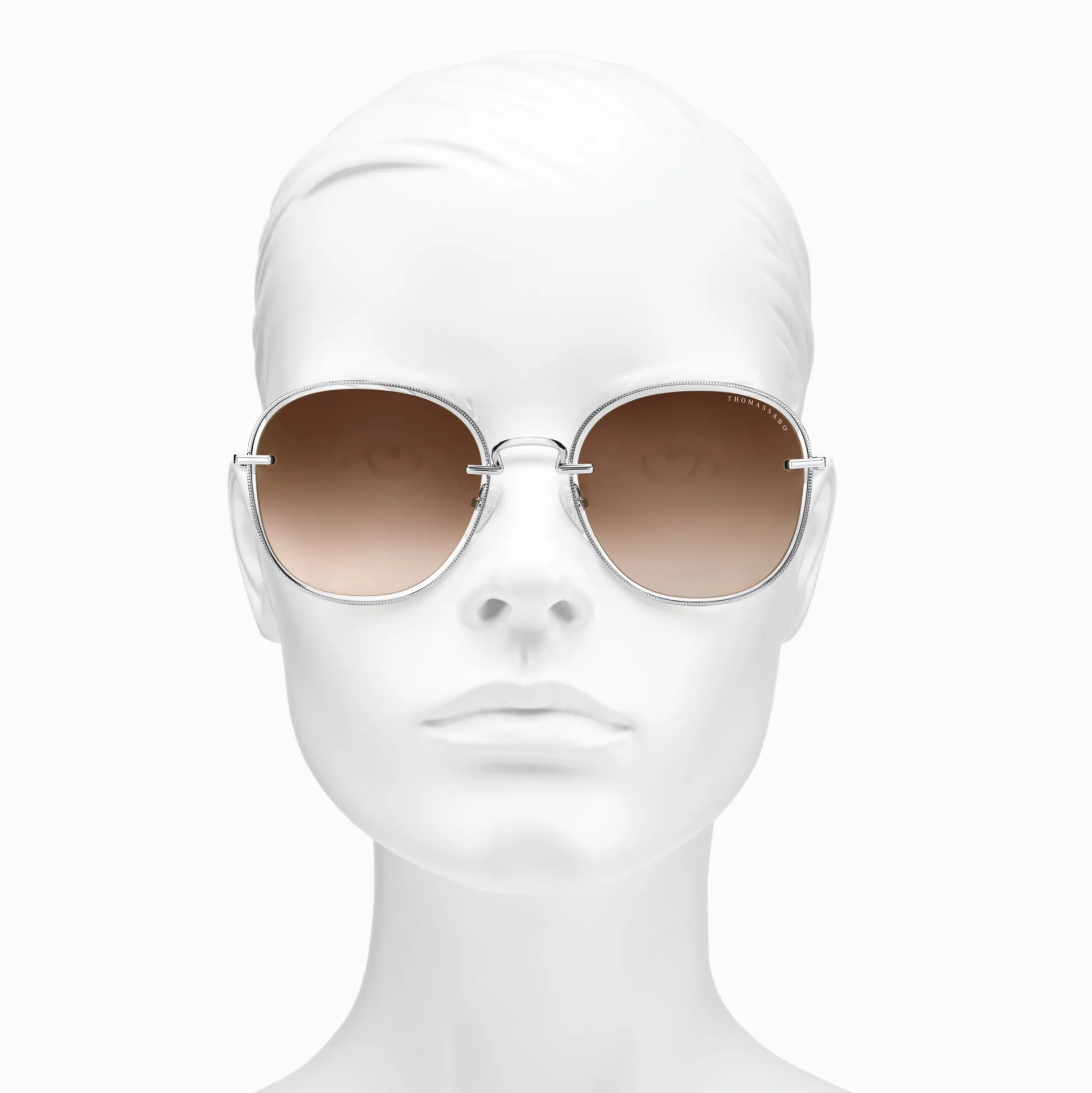 Discount Sonnenbrille Mia Quadratisch braun Damen Sonnenbrillen