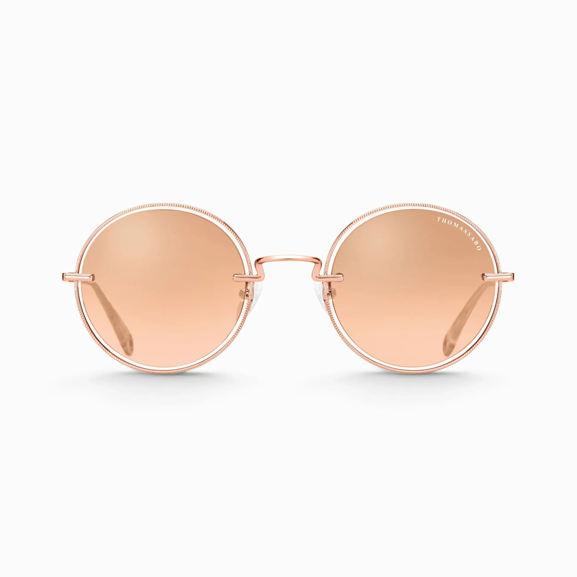 Clearance Sonnenbrille Romy Rund Verspiegelt Damen Sonnenbrillen