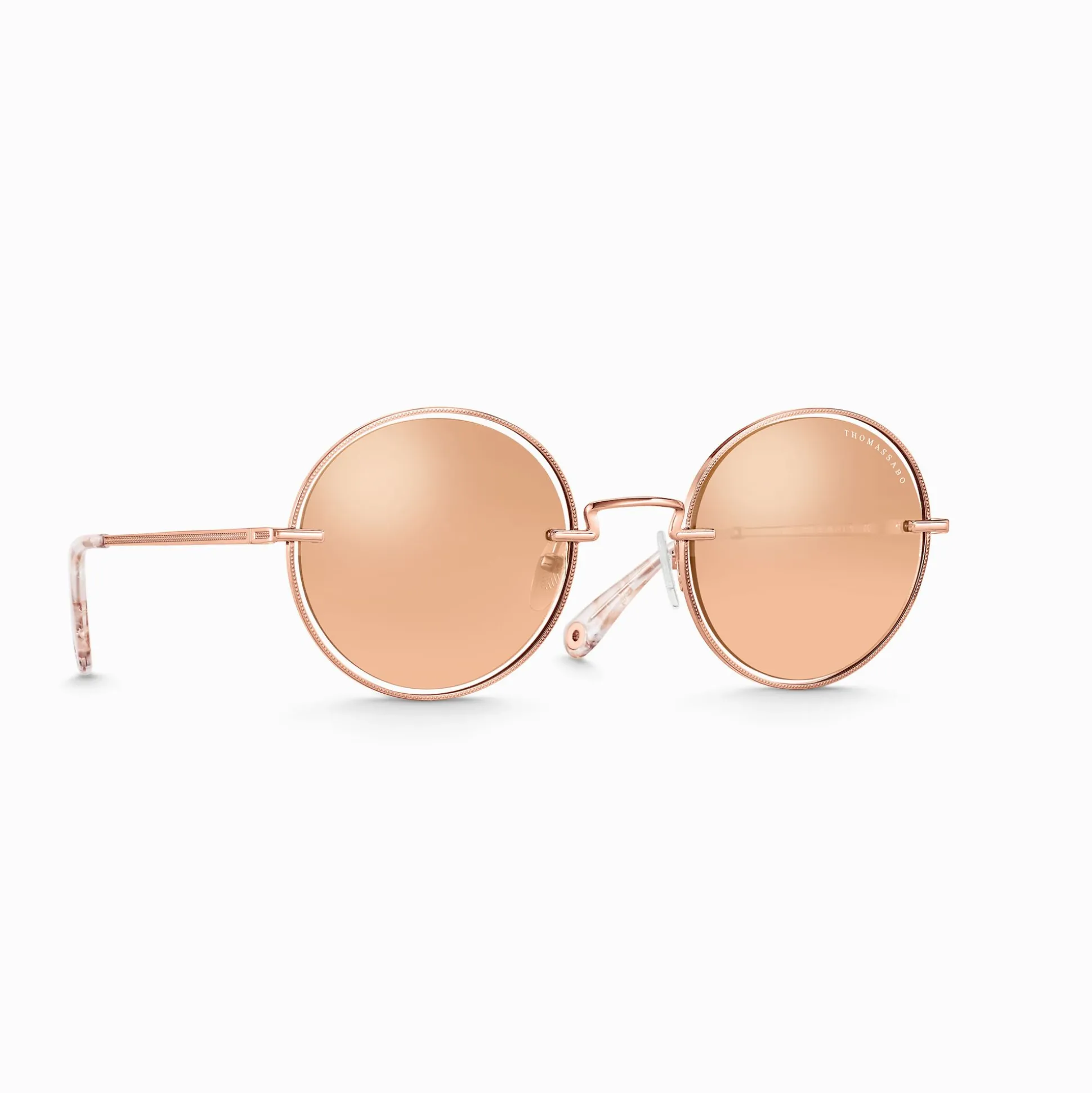 Clearance Sonnenbrille Romy Rund Verspiegelt Damen Sonnenbrillen