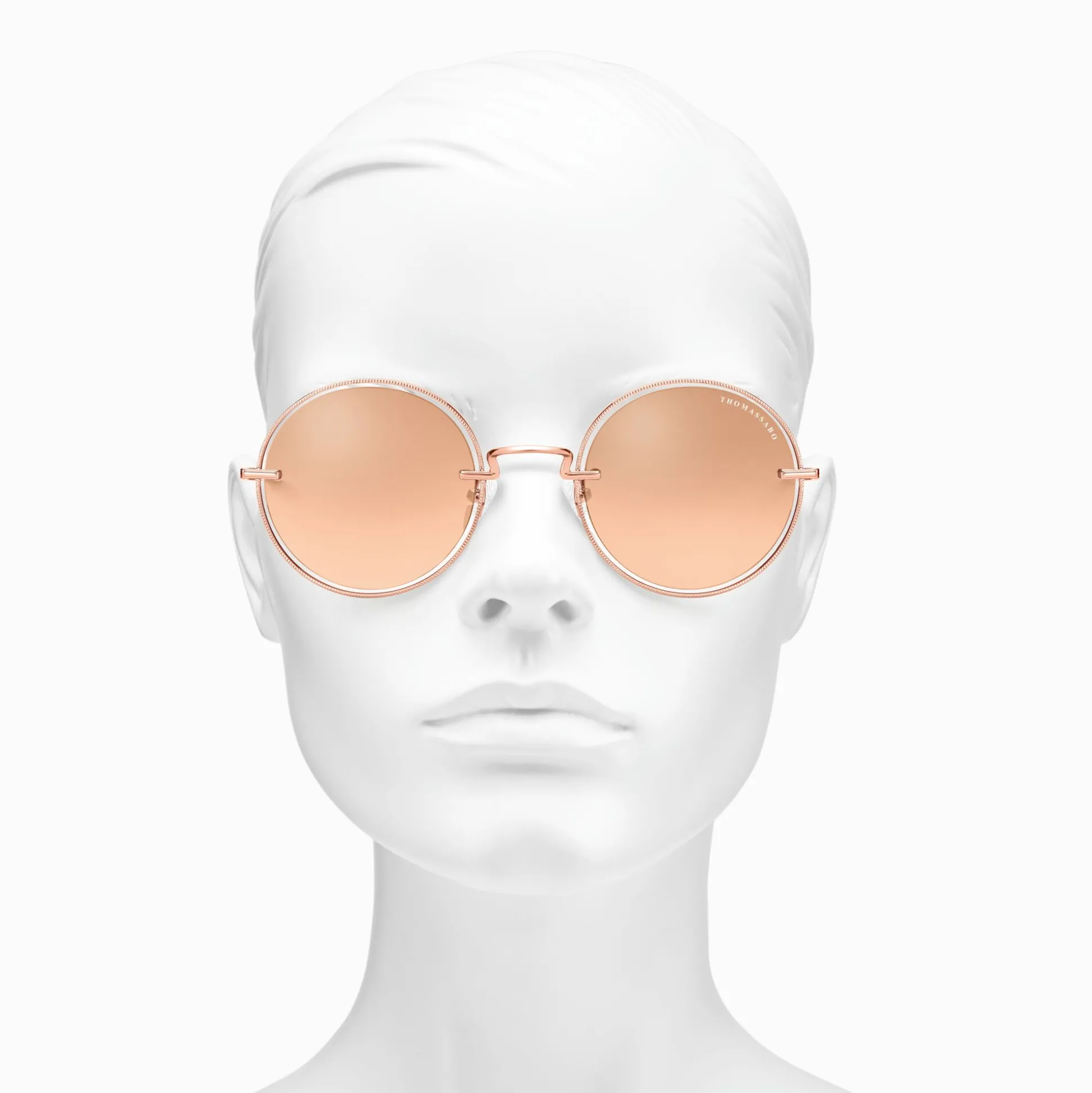 Clearance Sonnenbrille Romy Rund Verspiegelt Damen Sonnenbrillen